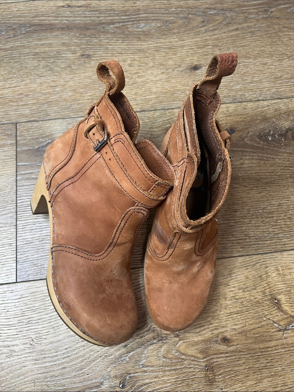 Toffel Swedish Hasbeens Clog Boots Size 37/7